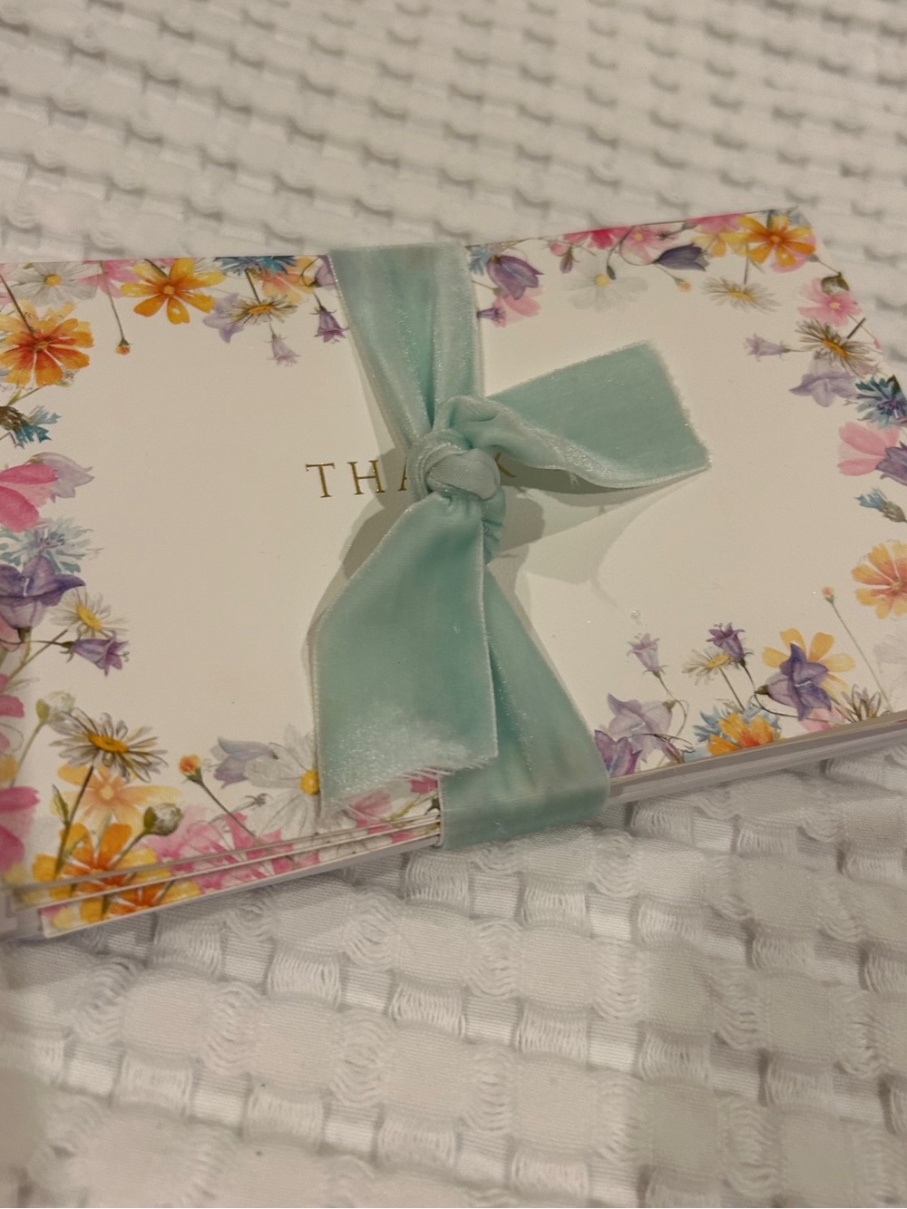 Set of 12 4x6 Than You cards